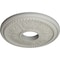 Ekena Millwork Tirana Ceiling Medallion (Fits Canopies up to 4 3/4"), 13 7/8"OD x 3 3/4"ID x 1 1/4"P, Pot of Cream CM13TIPCF - alternate 4